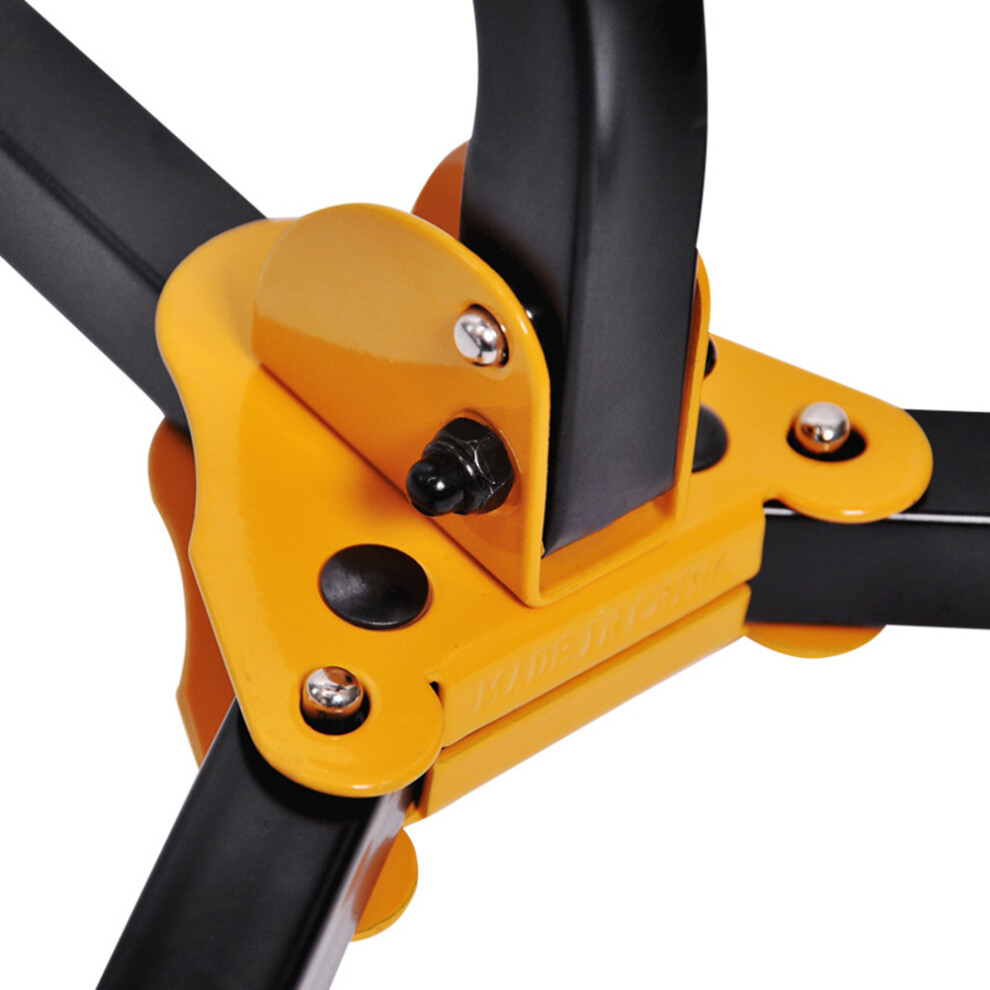 Sax Stand Foldable Alto Tenor Saxophone Stand Adjustable Metal Triangle Base Design Stand