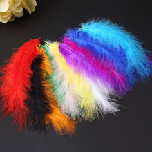 Plumas de ganso coloridas 100 piezas/300 piezas, 10-15cm
