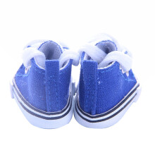 Zapatos de lona para muñecas de 14 pulgadas - Tela, 3,5 x 6,5 x 4 cm