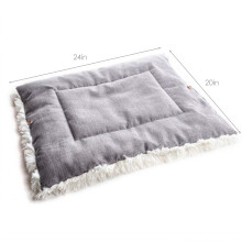 Dual Use Plush Pet Mat Multifunctional Winter Warm Cat Mat Soft Pet Mat