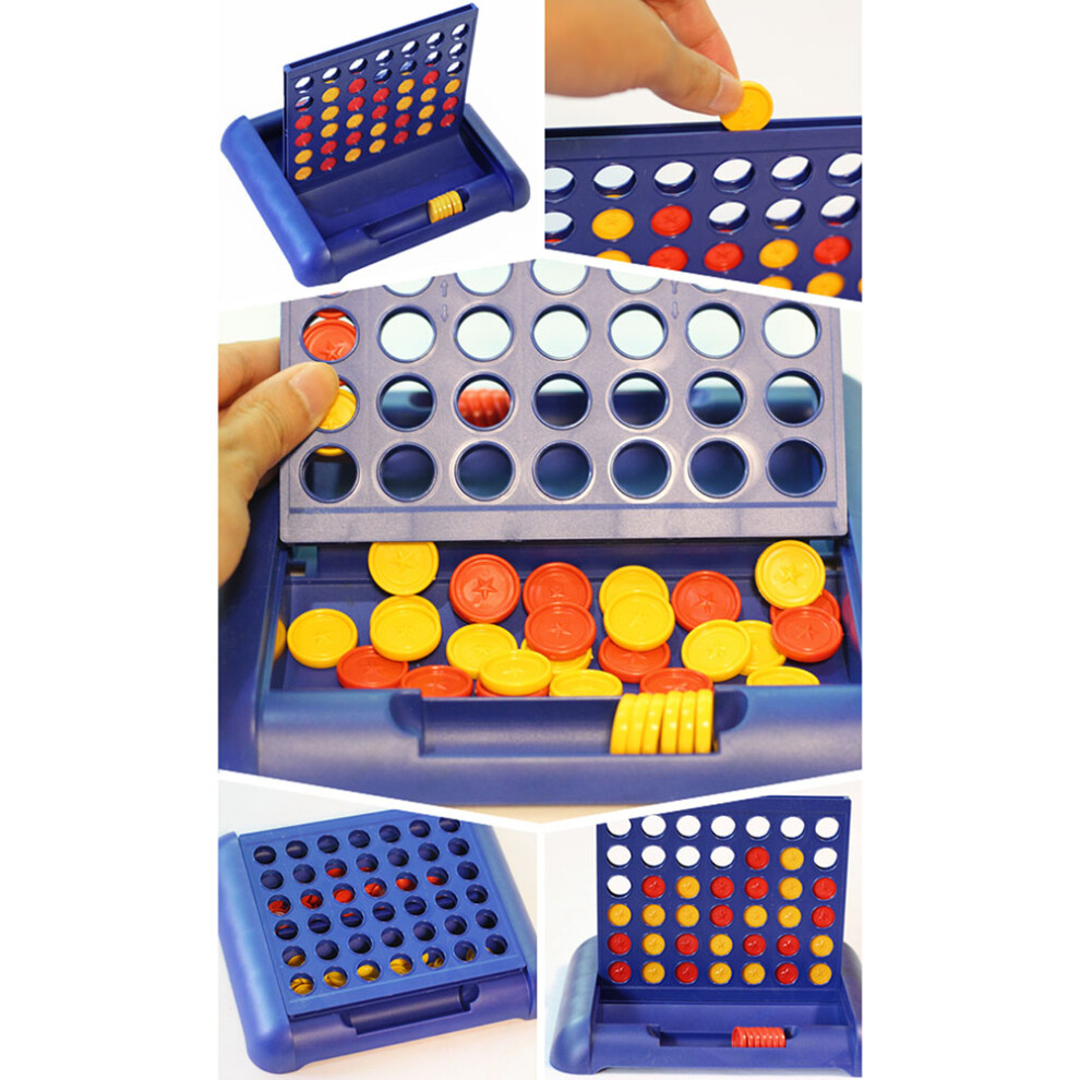 Four In a Row Board Game Classic Family Toy Children and Adults Entertainment Chess Game Toy