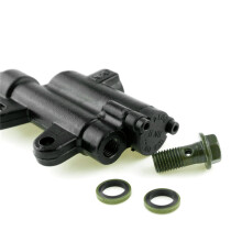 10mm Metall-Hinterbremszylinder-Pumpe Schwarz