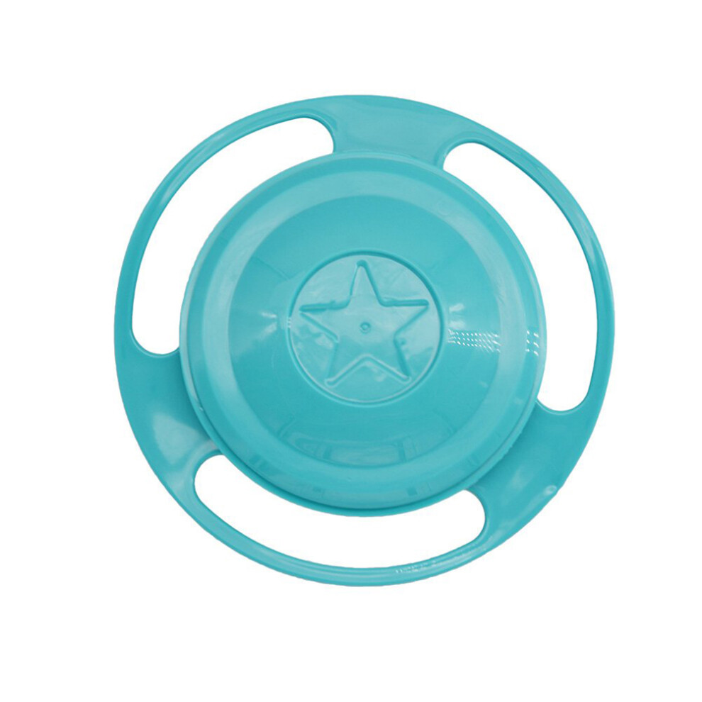 Cute Baby Rotating Bowl 360 Rotatable Spill Proof Bowl Gyroscopic Bowl with Lid