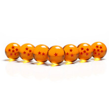 7 piezas de bolas de cristal Dragon Balls de 3,5 cm