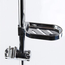 Soporte para ducha de mano de 25 mm, cromado, 11x7x4 cm 1 pieza