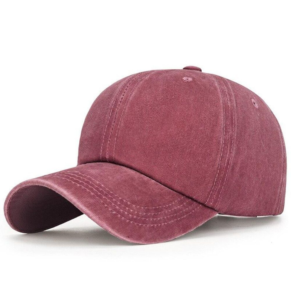 (burgundy, 55-60 cm) Northwood 12 Colors Solid Baseball Cap For Men Women Dad Hat Golf Snapback Hip Hop Cotton Trucker Cap