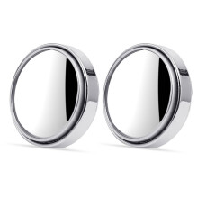 2pcs/set Car Blind Spot Mirror 360 Degree Adjustable Circular Blind Spot Mirror for Parking Rear View Mirror