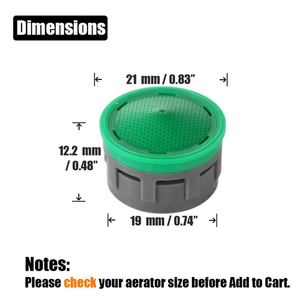10Pcs Faucet Aerator Faucet Flow Restrictor Replacement Parts Insert Aerator For Bathroom Or Kitchen 4981320969153