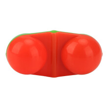 40 piezas ABS Alarma de cebo con doble sonajero Rojo/Verde 85 g