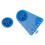 4er-Pack Blaues Plastik Rundes Bauch-Sprungbrett Boot 9