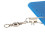 4er-Pack Blaues Plastik Rundes Bauch-Sprungbrett Boot 7