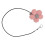 Blumen-Design Hörgeräteclip Nylon-Lanyard 1