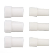 Convertidor de expulsor de saliva 10 pares de PP blanco