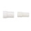 Convertidor de expulsor de saliva 10 pares de PP blanco 13