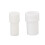 Convertidor de expulsor de saliva 10 pares de PP blanco 5