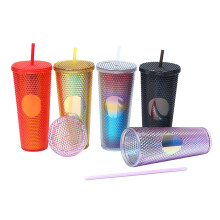 710 ml / 24 oz matte Nieten-Tumbler 22,8  10,4 cm Farbe