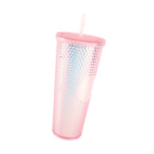 710 ml / 24 oz Becher mit matte Farbgebung und Nieten, 22,8 cm