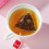 Té negro de rosa bolsa triangular roja 72g/2.54oz 7
