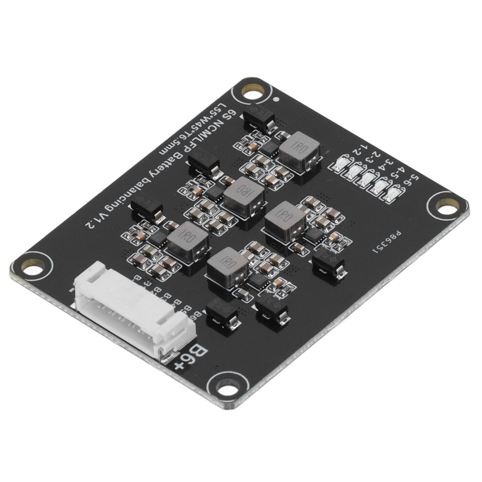 6S Battery Balance Board Inductive Low Power Consumption Active Equalizer With Cable Light Indicator 1.2A 2.0Vâ4.5V 5021320979178