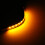 12V 18 LED Lichtleiste Schwarz 122x13x9mm Blinksignal 7