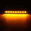12V 18 LED Lichtleiste Schwarz 122x13x9mm Blinksignal 11