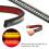 12V 18 LED Lichtleiste Schwarz 122x13x9mm Blinksignal 4