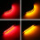 12V 18 LED Lichtleiste Schwarz 122x13x9mm Blinksignal 5