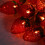 Erdbeer-Lichterkette 20LEDs 9.8ft Warm 3AA 12