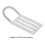 Edelstahl-Gewichtsgürtel D-Ring-Schnalle 38x97mm 9