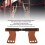 2pcs Gymnastics Palm Protector Imitation Leather Three Fingers Hand Grip for Pull Up Weight Lifting Training Brown 11