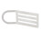Edelstahl-Gewichtsgürtel D-Ring-Schnalle 38x97mm 14
