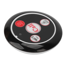 Kabelloser Pager-Knopf 433.92MHz ABS IPX4 80mAh