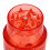 Transparente ABS-Kräutermühle Tragbar Klein Rot 6