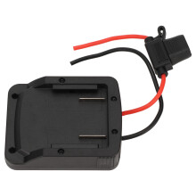 Adaptador de batería de litio de 18V ABS 12V salida 14AWG