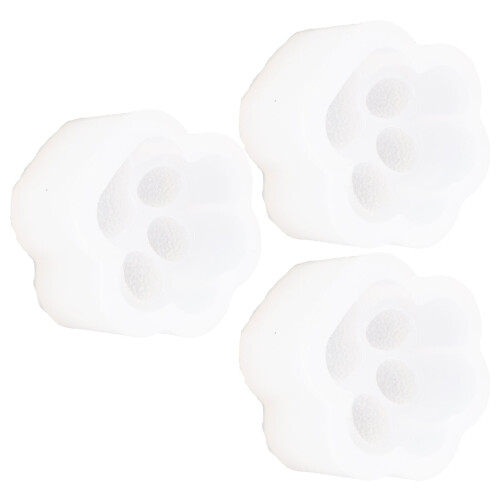 3 Stück Katzenpfoten-Silikonform - Hohe Elastizität DIY