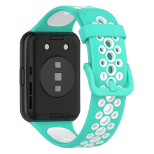 Uhr FIT2 Silikonarmband zweifarbig 5,1–8,5 Zoll 16 g