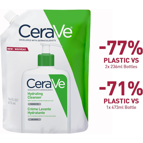 CeraVe Recharge gel nettoyant hydratant 473 ml 1