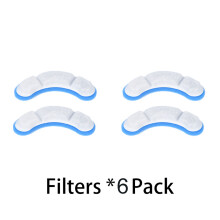 6 Stück Filter aus Baumwollschaum für Haustier-Trinkbrunnen 9,531,8 cm Schwarz-4g