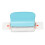 Manual Binding Machines Multipurpose 6 Holes Cinch Book Binding Machine for Home Office Light Blue 2