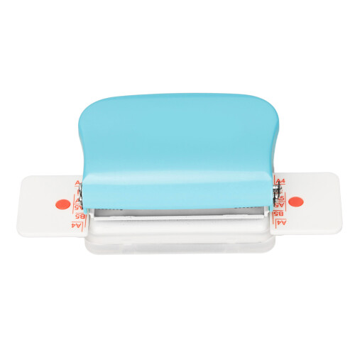 Manual Binding Machines Multipurpose 6 Holes Cinch Book Binding Machine for Home Office Light Blue 1