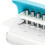Manual Binding Machines Multipurpose 6 Holes Cinch Book Binding Machine for Home Office Light Blue 10