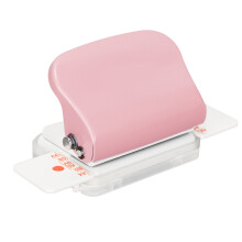 Manual Binding Machines Multipurpose 6 Holes Cinch Book Binding Machine for Home Office Pink