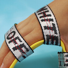 linke Hand - verstellbare elastische Handschiene - gelb