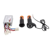 Controlador de velocidad con mango giratorio DC36V 800W, aluminio