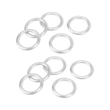 10 Stück N0138157 Silber 14 mm/0,55 in Ölablassdichtung