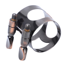 Mundstückclip Metall rot antik für Klarinette
