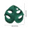 Turtle Back Bambusblatt PP-Baumwolle grün 52 x 48 cm 2
