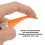 Termómetro electrónico con punta blanda 12,4 cm 25 mAh 5