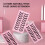 Self-Adhesive Reusable False Eyelashes Natural Thick 10 Pairs 4