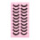 Self-Adhesive Reusable False Eyelashes Natural Thick 10 Pairs 3